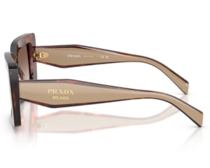 Óculos de Sol Prada Design Marrom Tartaruga PRD01S 00K10S-52