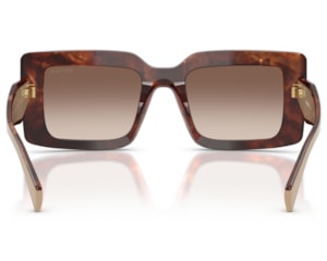 Óculos de Sol Prada Design Marrom Tartaruga PRD01S 00K10S-52