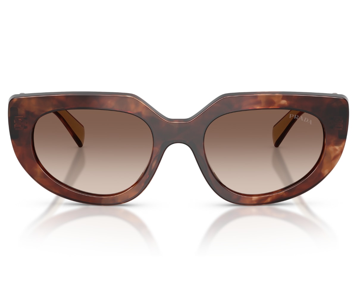Óculos de Sol Prada Design Marrom Tartaruga PRD02S 00K10S-53