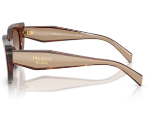 Óculos de Sol Prada Design Marrom Tartaruga PRD02S 00K10S-53