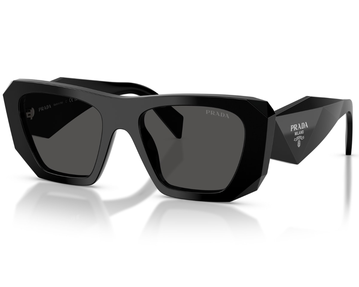 Óculos de Sol Prada Design Preto Brilho PRB18S 16K08Z-53 - Officina 7