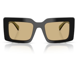 Óculos de Sol Prada Design Preto Brilho PRD01S 03K10R-52
