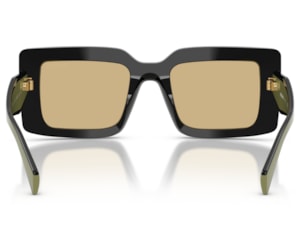 Óculos de Sol Prada Design Preto Brilho PRD01S 03K10R-52