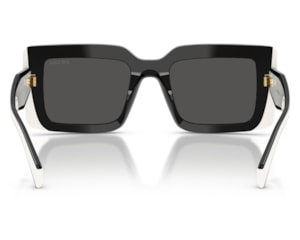 Óculos de Sol Prada Design Preto Brilho PRD01S 20G08Z-52