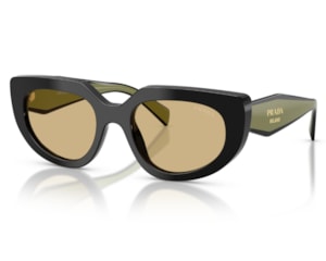 Óculos de Sol Prada Design Preto Brilho PRD02S-03K10R-53