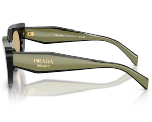 Óculos de Sol Prada Design Preto Brilho PRD02S-03K10R-53