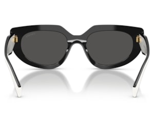 Óculos de Sol Prada Design  Preto Brilho PRD02S 20G08Z-53