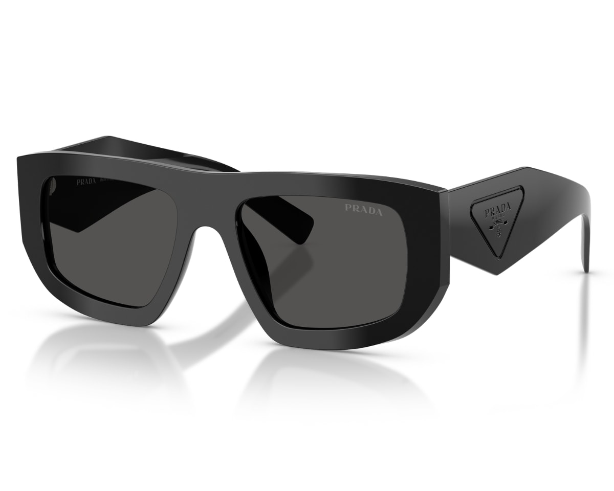 Óculos de Sol Prada Signature Preto PRA01S 16K08Z-53 - Officina 7