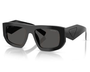 Óculos de Sol Prada Design Preto Brilho PRD04SU 16K08Z-53