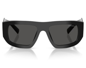 Óculos de Sol Prada Design Preto Brilho PRD04SU 16K08Z-53