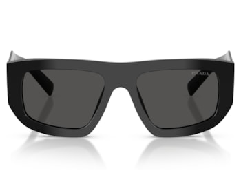 Óculos de Sol Prada Design Preto Brilho PRD04SU 16K08Z-53