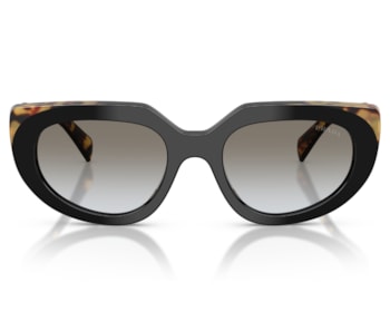 Óculos de Sol Prada Design Preto Tartaruga PRD02S 0CD80L-53