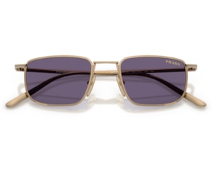 Óculos de Sol Prada Essential Dourado Roxo PRD52S 7OE70W-49