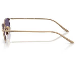 Óculos de Sol Prada Essential Dourado Roxo PRD52S 7OE70W-49