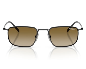 Óculos de Sol Prada Essential  Preto Marrom PRD52S 1AB20U-49