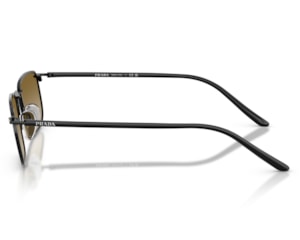 Óculos de Sol Prada Essential  Preto Marrom PRD52S 1AB20U-49