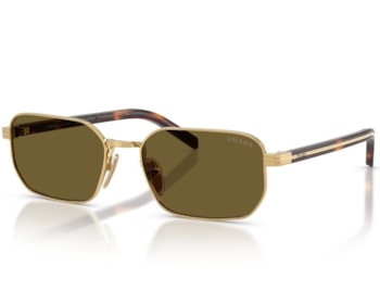 Óculos de Sol Prada Heritage Dourado PRD62S 5AK09Z-56