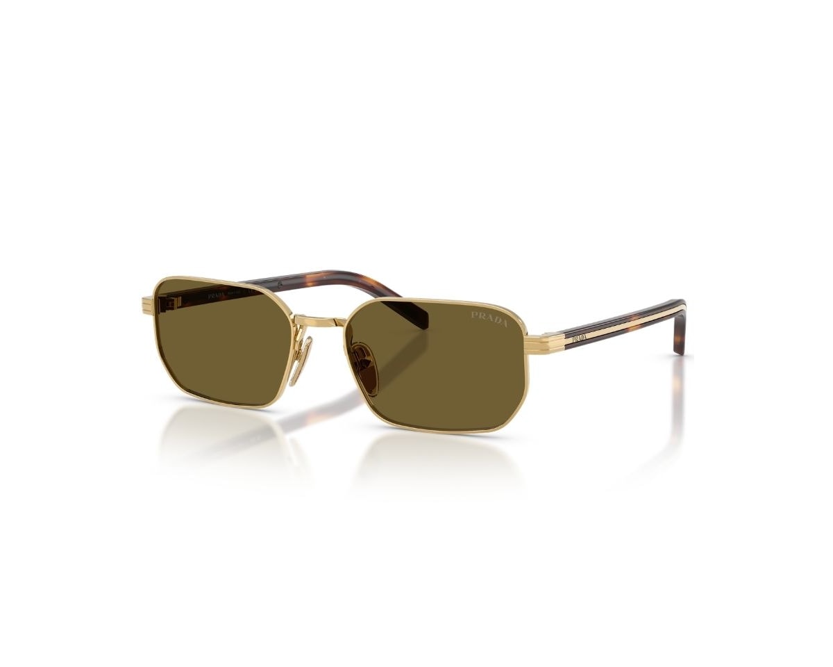 Óculos de Sol Prada Heritage Dourado PRD62S 5AK09Z-56