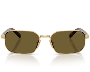 Óculos de Sol Prada Heritage Dourado PRD62S 5AK09Z-56