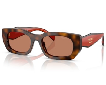 Óculos de Sol Prada Heritage Marrom Tartaruga PRB05S 01K90Q-53