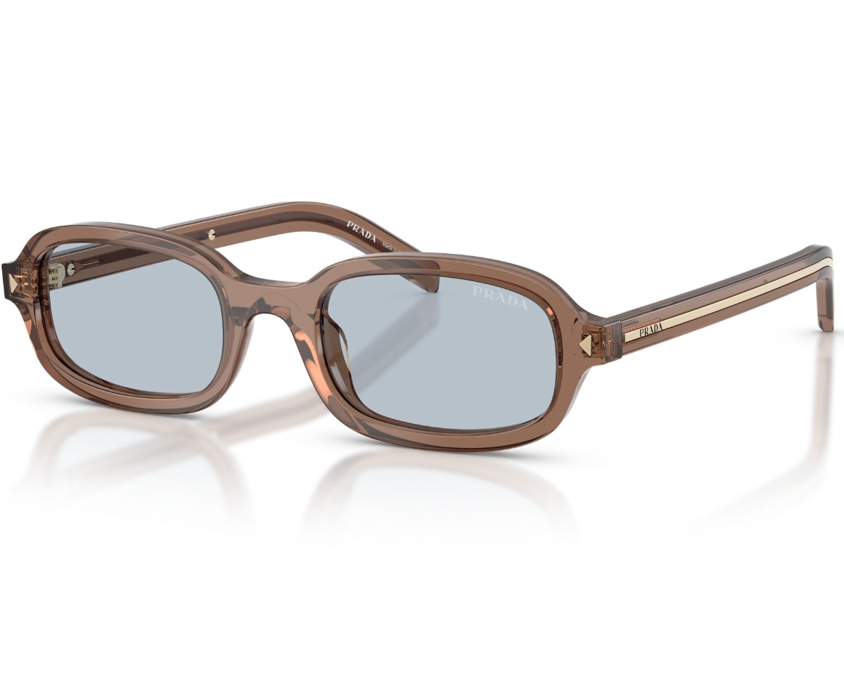 Óculos de Sol Prada Heritage Marrom Translucido PRD06S 28I30W-50