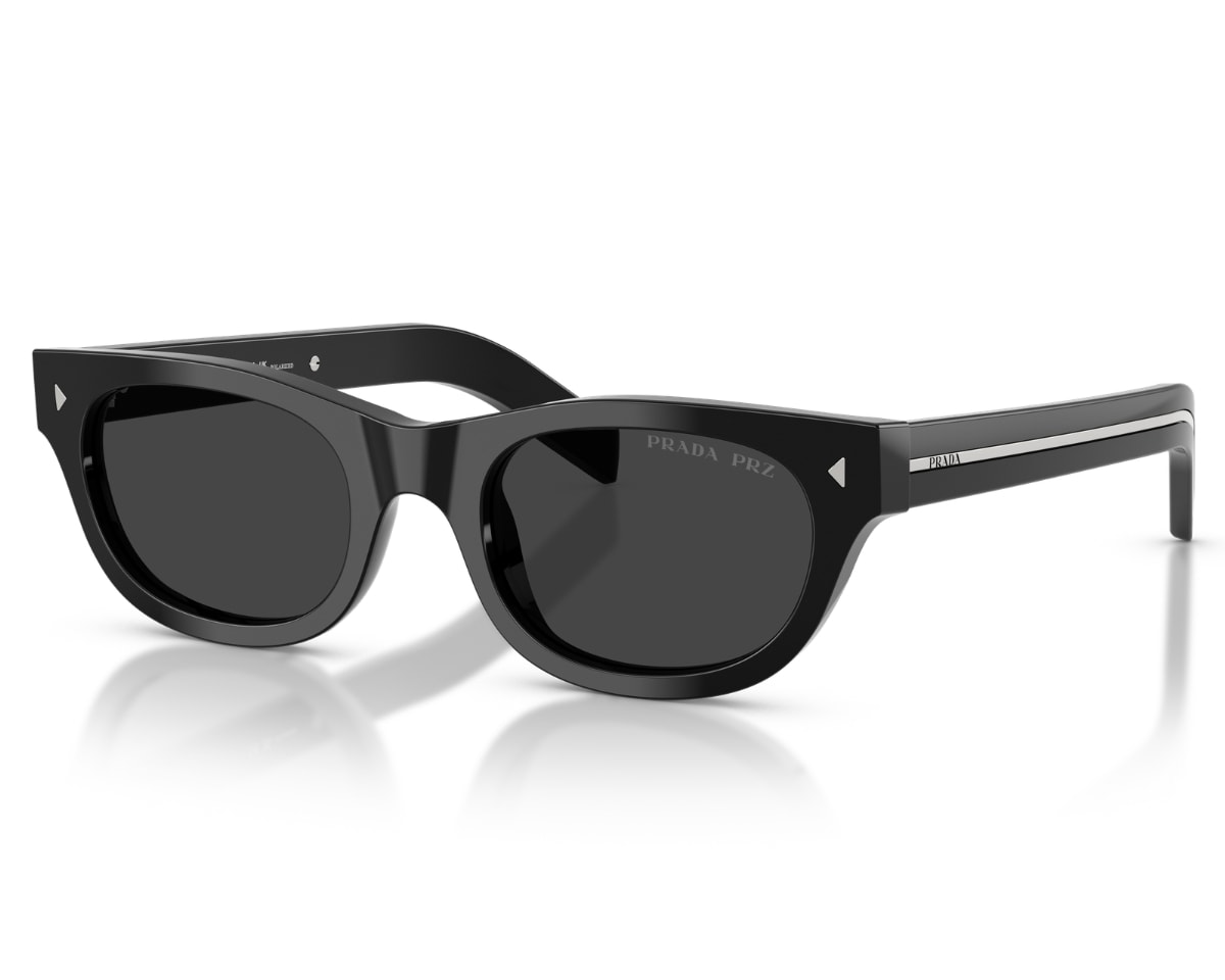 Marine Westwood POSTCODES サーモベレー Óculos de Sol Prada Heritage Preto Polarizado PRC09S 16K08G-51