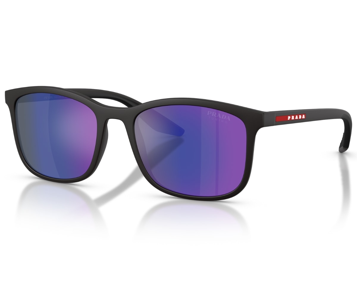 Óculos de Sol Prada Linea Rossa Prata PSA53S 18X80I-62 - Officina 7