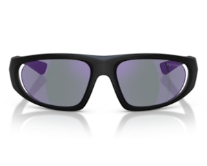 Óculos de Sol Prada Linea Rossa Preto Fosco Azul PSB03 1BO10J-57