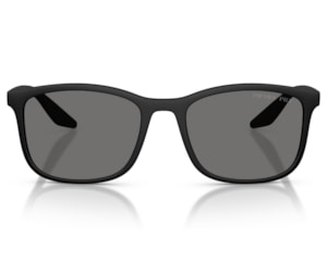 Óculos de Sol Prada  Linea Rossa Preto Fosco Polarizado  PSA08S DG002G-56