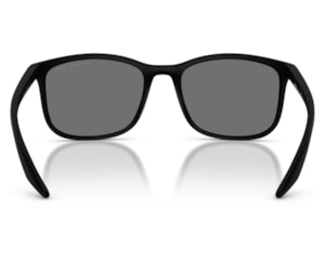 Óculos de Sol Prada  Linea Rossa Preto Fosco Polarizado  PSA08S DG002G-56