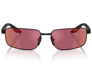 Óculos de Sol Prada Linea Rossa Preto Fosco Polarizado PSB54S 1BO07A-59