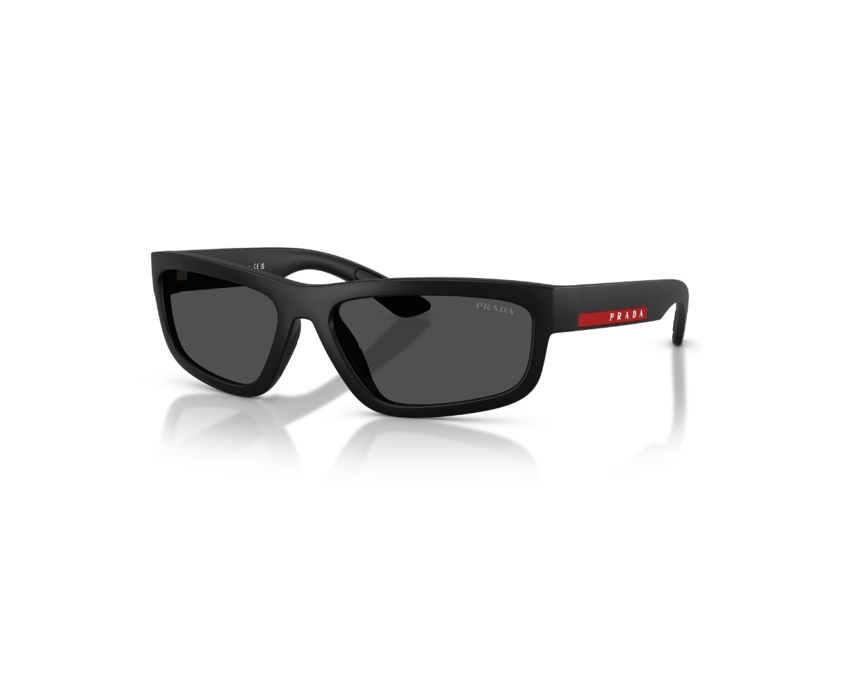 Óculos de Sol Prada Linea Rossa Preto Fosco PS05ZS DG006F-59