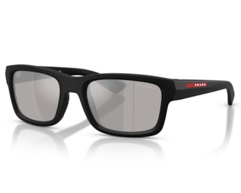 Óculos de Sol Prada Linea Rossa Preto Fosco PSB10S 1BO80Z-54