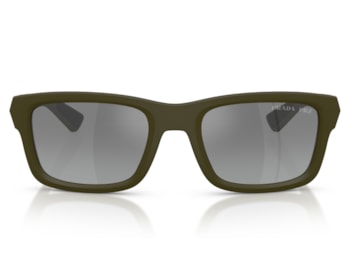 Óculos de Sol Prada Linea Rossa Verde Fosco PSB10S 15X2F2-54