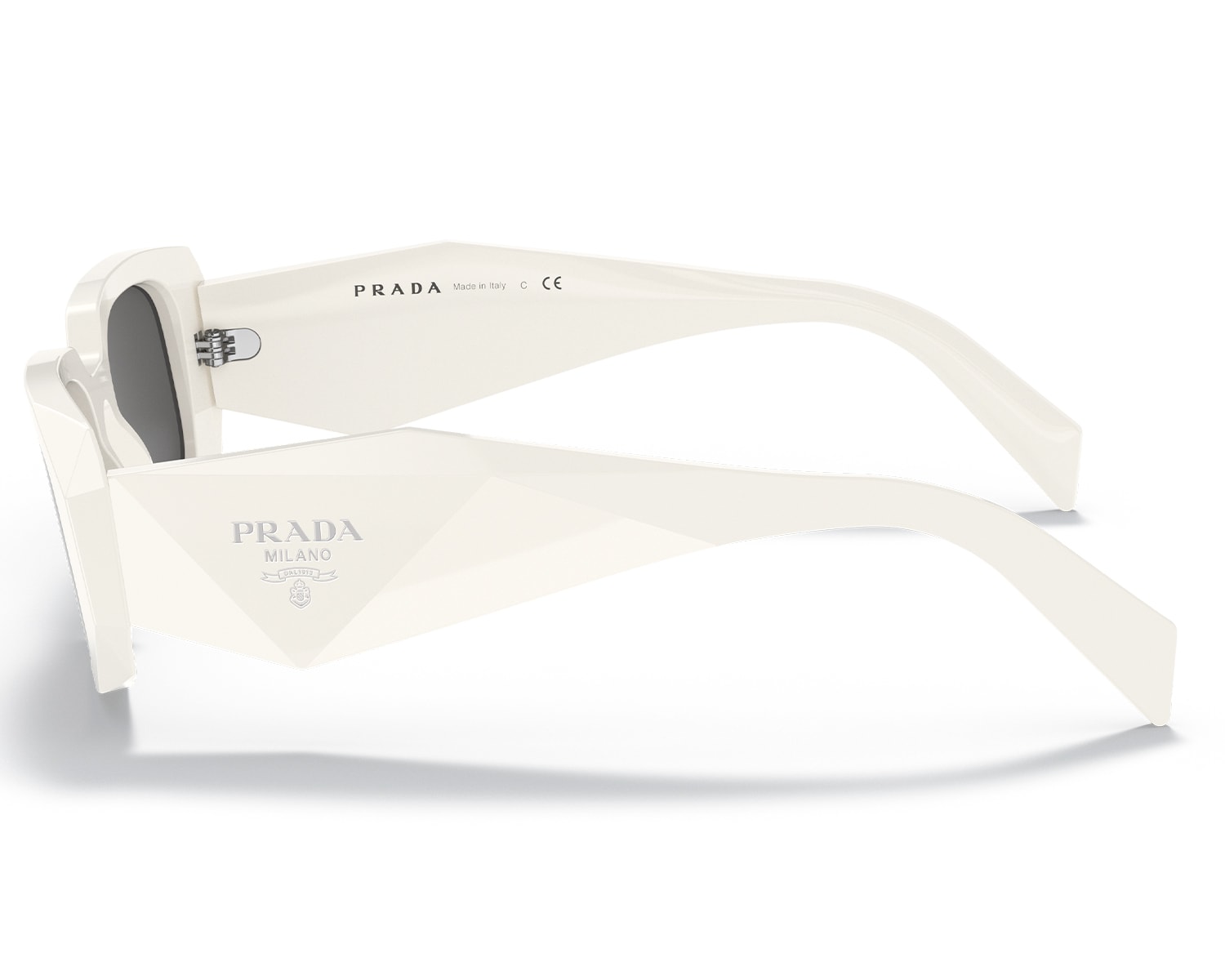 PRADA Symbol サングラス　ホワイト　PR17WS 1425S0 Óculos de Sol Prada PR 17WS 1425S0-49 - Officina 7