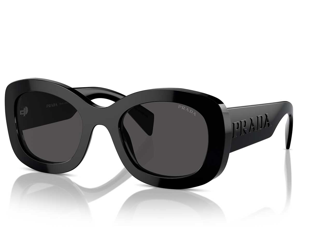 小物 PRADA Logo round sunglasses Prada Eyewear round-frame Sunglasses | Gold | FARFETCH HK