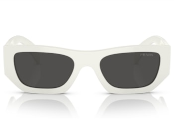 Óculos de Sol Prada Signature Branco PRA01S 17K08Z-53