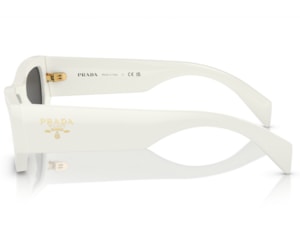 Óculos de Sol Prada Signature Branco PRA01S 17K08Z-53