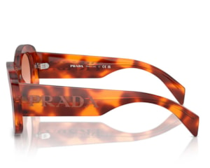 Óculos de Sol Prada Signature Cognac Tortoise PRA13S 18R70E-54