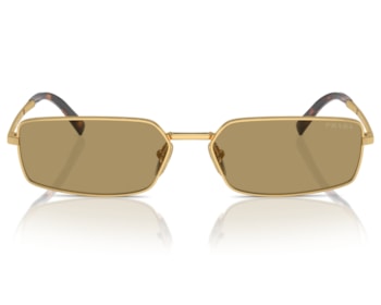 Óculos de Sol Prada Signature Dourado PRA60S 5AK70G-59