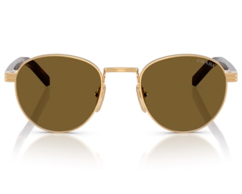 Óculos de Sol Prada Signature Gold PRB52S 5AK09Z-49