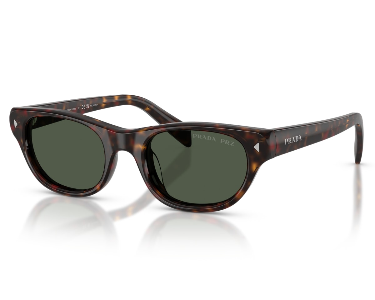 Óculos de Sol Prada Signature Tartaruga Polarizado PRB11S 17N20G