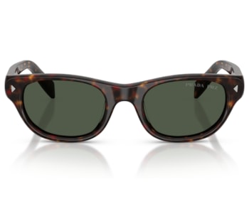 Óculos de Sol Prada Signature Havana Polarizado PRC08S 17N90V-50