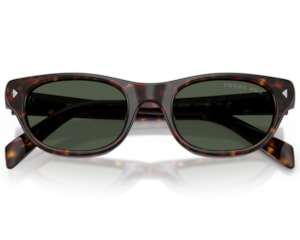 Óculos de Sol Prada Signature Havana Polarizado PRC08S 17N90V-50