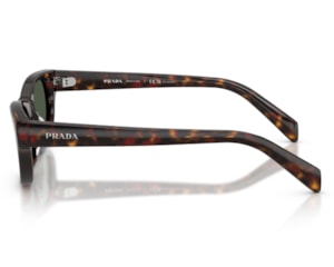 Óculos de Sol Prada Signature Havana Polarizado PRC08S 17N90V-50