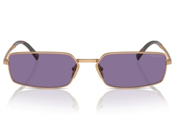 Óculos de Sol Prada Signature Marrom PRA60S 7OE01O-59