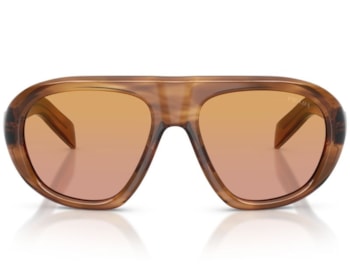 Óculos de Sol Prada Signature Marrom PRC05S 25O04N-57