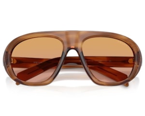Óculos de Sol Prada Signature Marrom PRC05S 25O04N-57