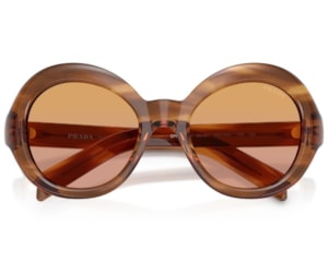 Óculos de Sol Prada Signature Marrom PRD08SU 25O04N-53