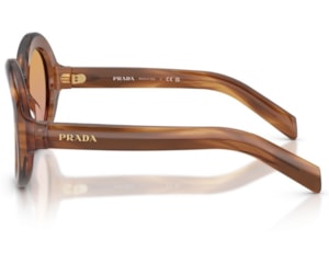 Óculos de Sol Prada Signature Marrom PRD08SU 25O04N-53
